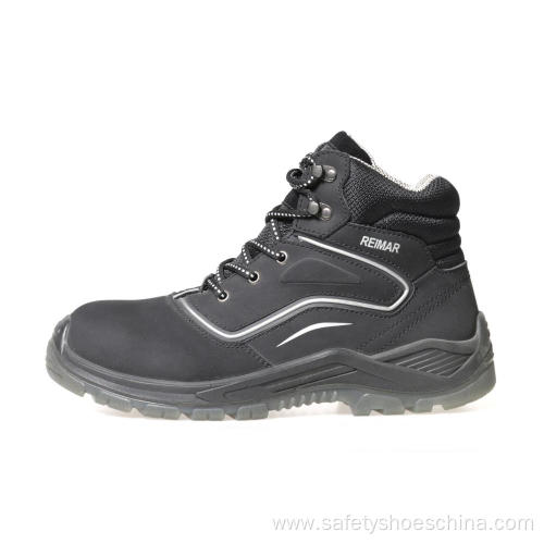 Suede Leather Safety Shoes Abp1-6005